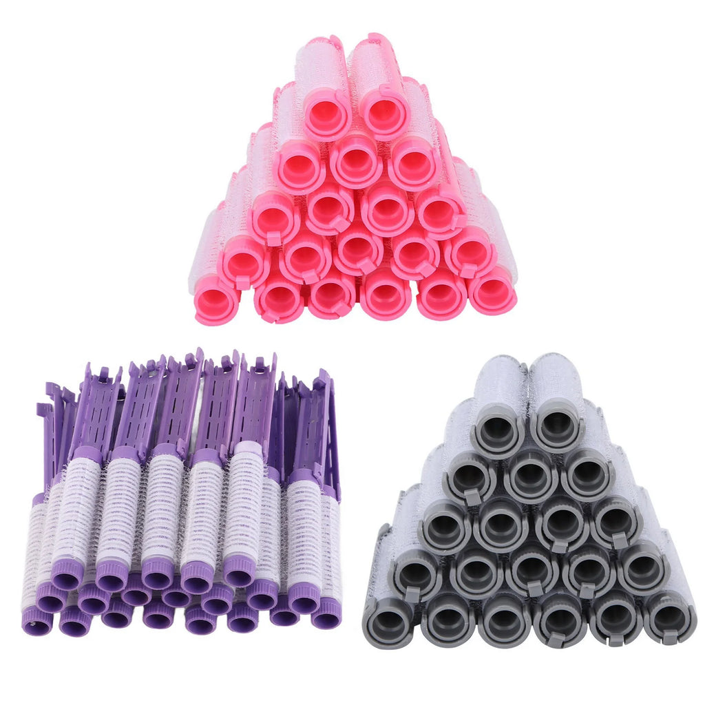 20pcs Hair Perm Rods Perming Rod Hair Roller Curler Hairdressing Tool Kit Perm Rods Tool Hair Styling Tool Qme