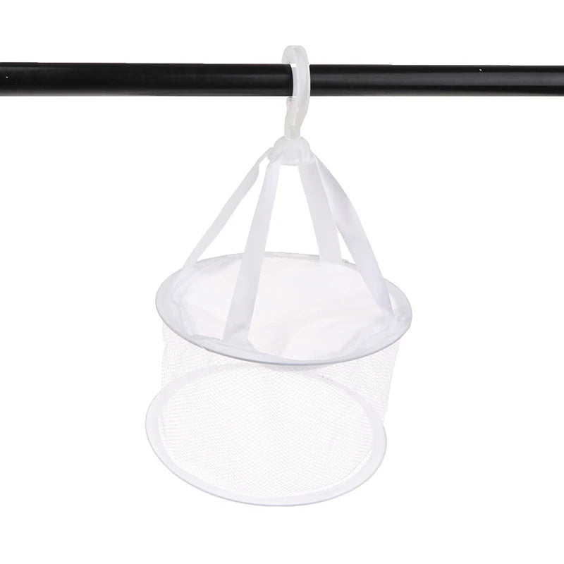 Drying Net Basket Mesh Pocket Hanging Rack Powder Puff Makeup Sponge Qme