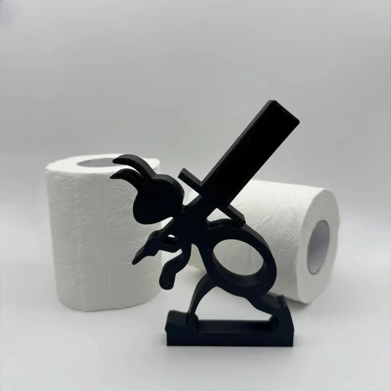Cute Ant Tissue Holder Minimalist Practical Paper Roll Ideal Creative Qme