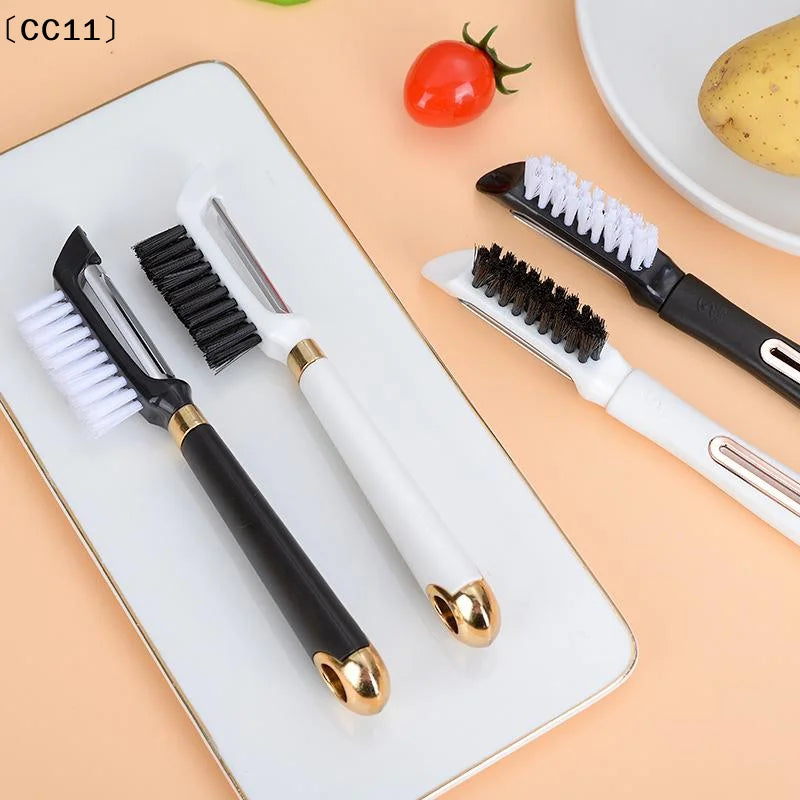 Vegetable Cleaning Brush Scrubber Food Multifunctional Fruit Carrot Qme
