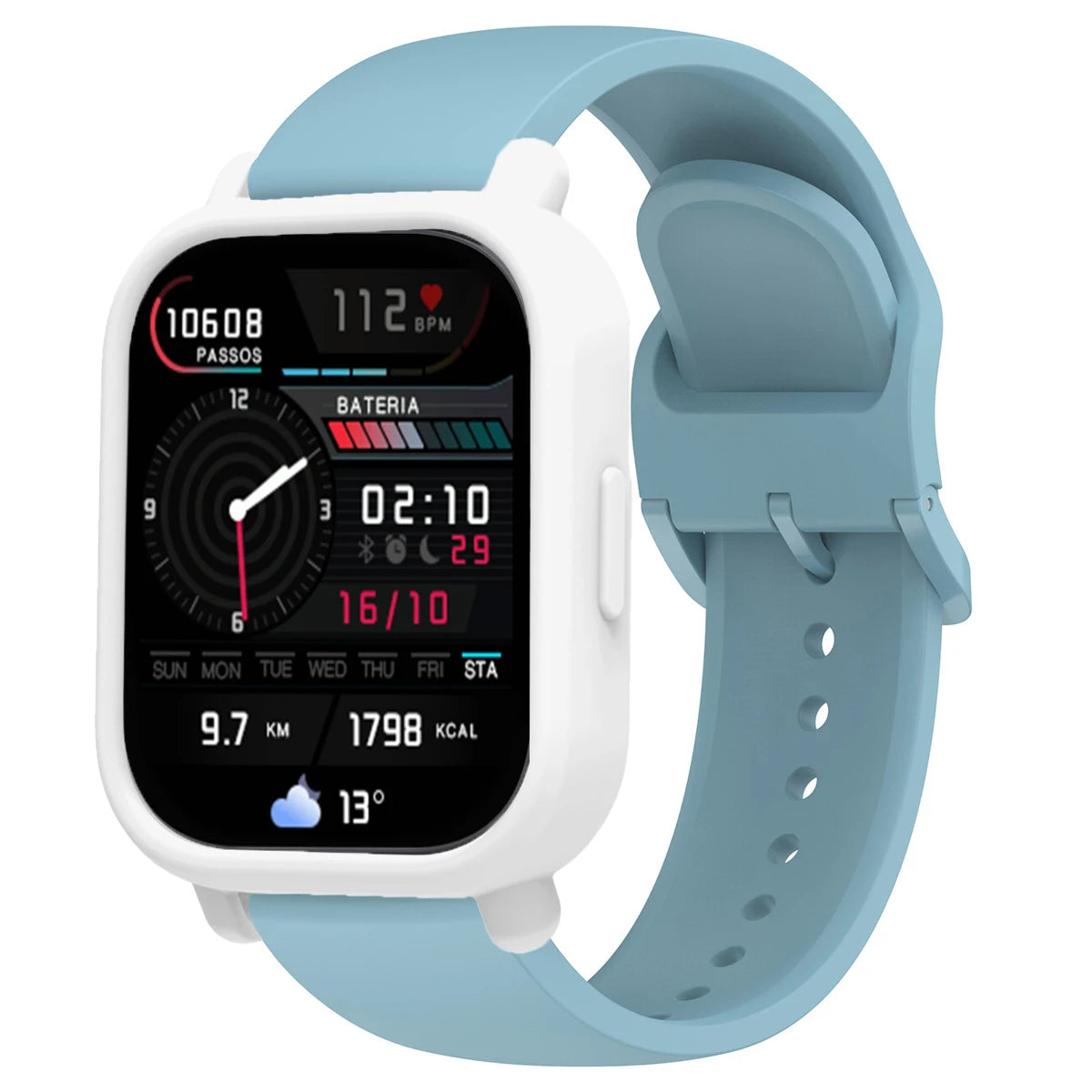 Silicone Case Strap Redmi Watch 5 Lite Active Repacement Bracelet