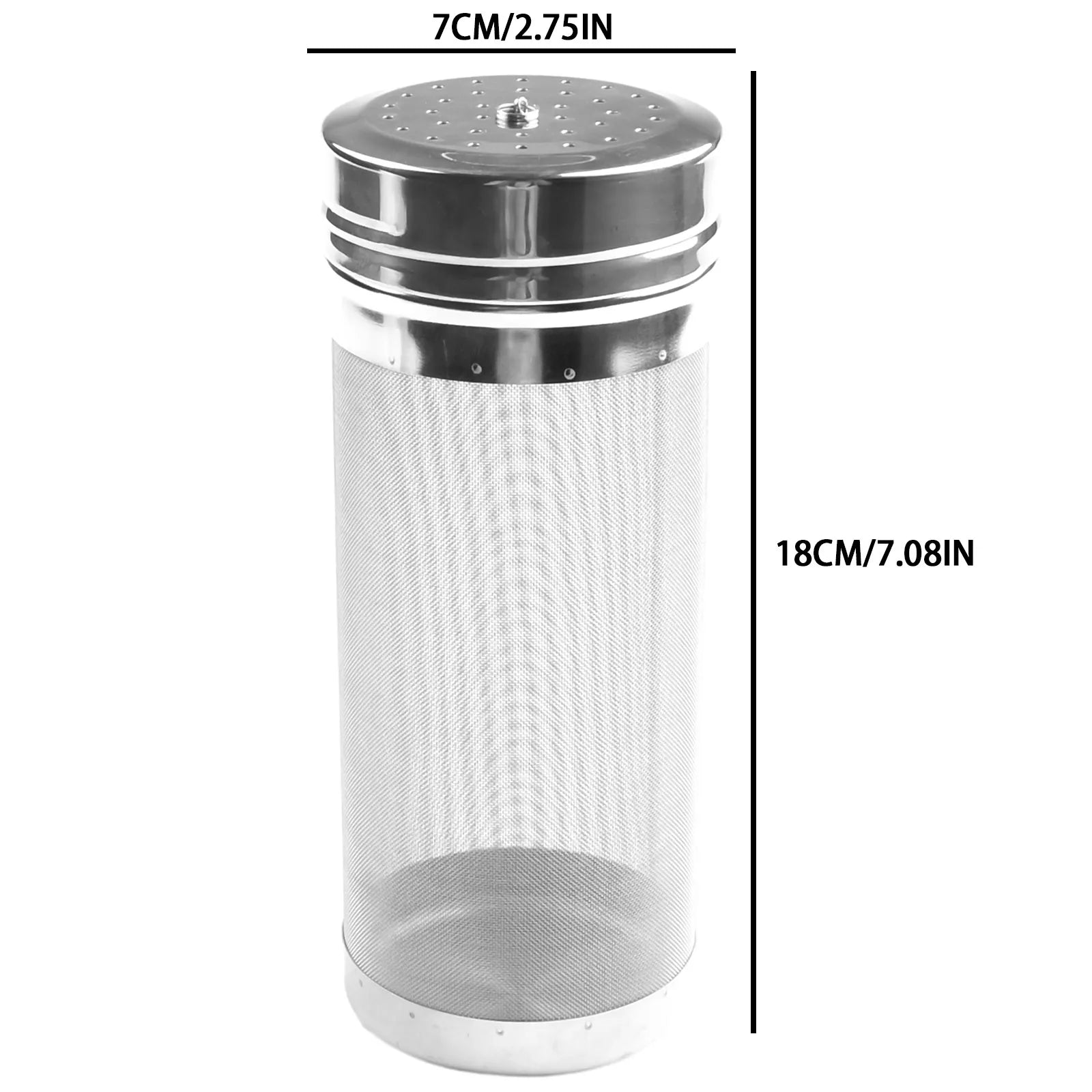 1Pc Stainless Steel 300 Micrometer Mesh Hop Beer Filter Homebrew Hop Beer Kettle Brew Filter Kitchen Tools Wine Making Qme S