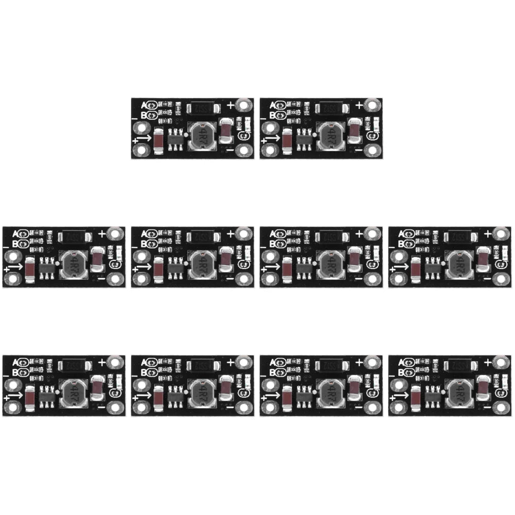 3.7V To 12V Mini DC Boost Converter Board Output 5V/8V/9V/12V DC Step Up Module Voltage Boost Module Step Up Board Qme 10pcs
