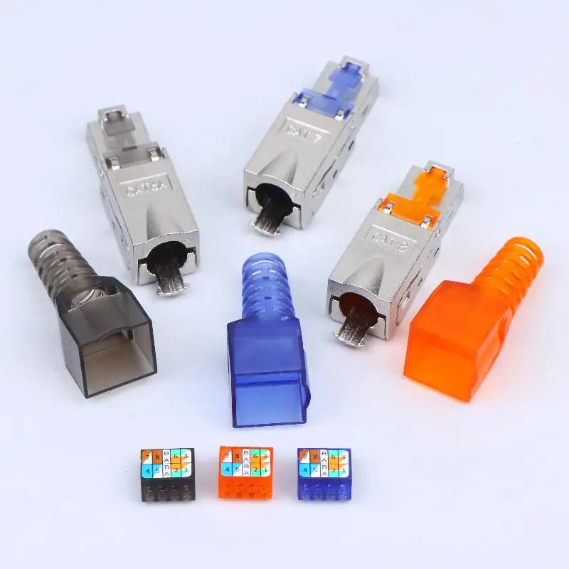Ethernet Termination Plugs Zinc Alloy Tool-free Connectors Simplified Qme