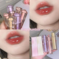Iced Tea Mirror Lip Glaze Watery Lip Gloss Waterproof Lasting Transparent Jelly Liquid Lipstick Womon Beauty Makeup Lip Cosmetic Qme 10 Cappuvini