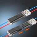 100pcs 2Pin Way Plug Car Wire Connector Electrical Connector Wire Cable Automotive Waterproof Cable Connector Qme 100pcs