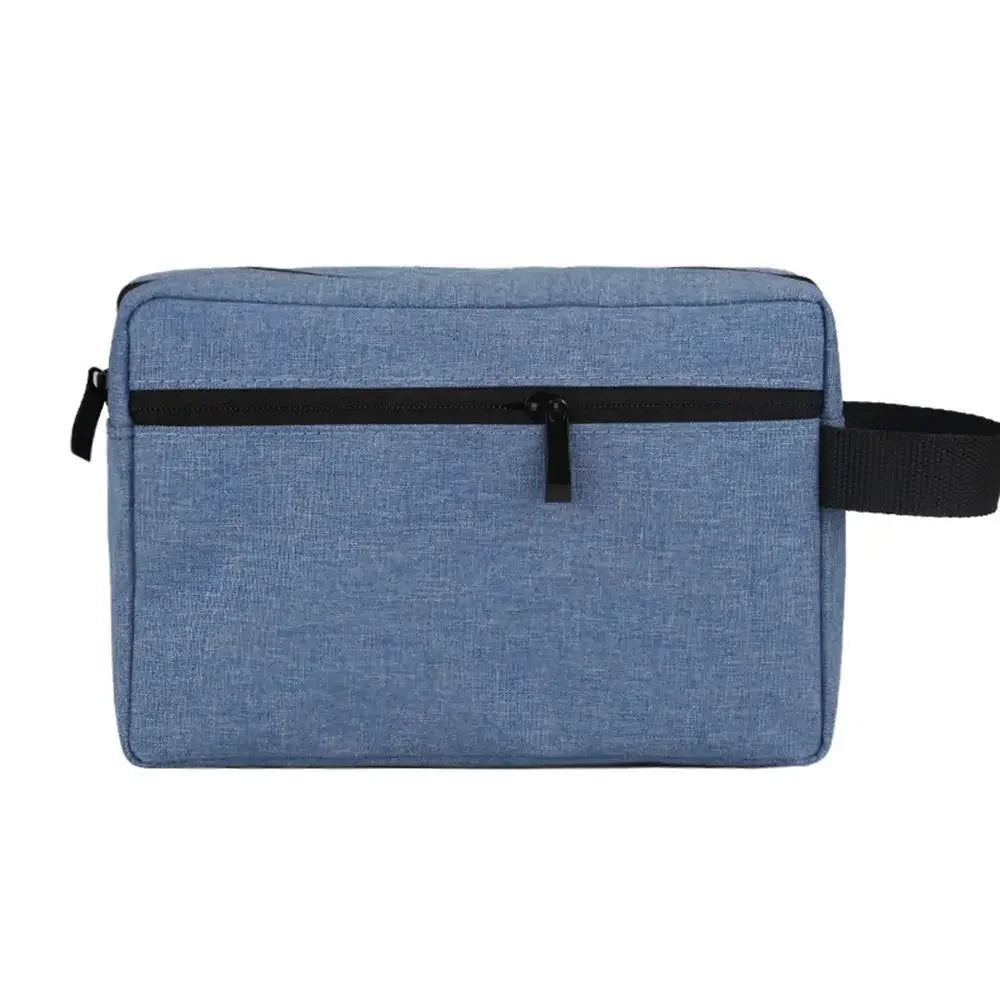 Waterproof Travel Toiletry Bag for Men Women Cosmetic Makeup Organizer Case Beauty Wash Pouch Handbag Gym Essentials Qme Blue