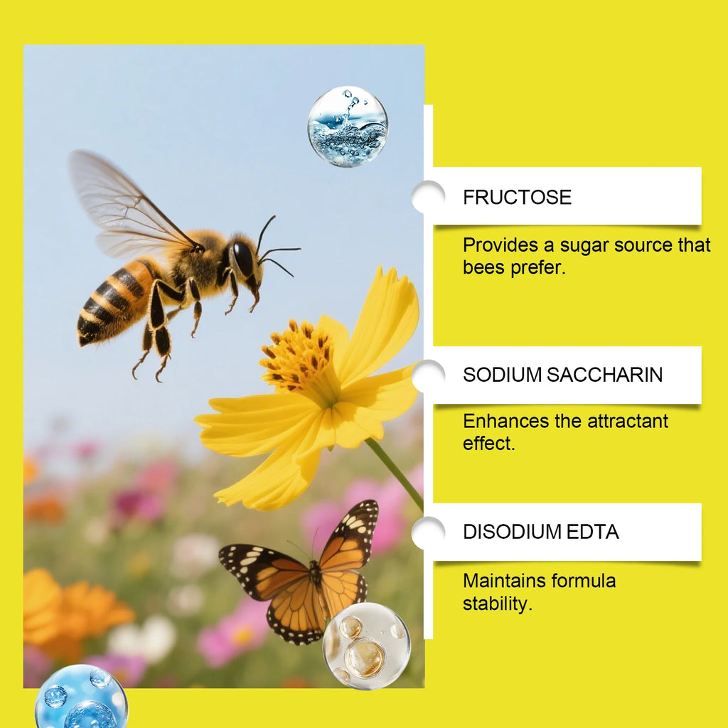 MOONSPRY 237ML Bee Attractant Daily Portable Spray for Attracting Bees and Trapping Bees Effectively Attract Bees Qme