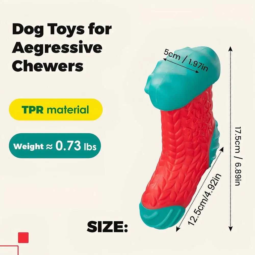 Dog Toys for Aggressive Chewers Stimulating Enrichment Pet Puppy Supplies Indestructible Dog Chewers for Behavior Training Qme As picture