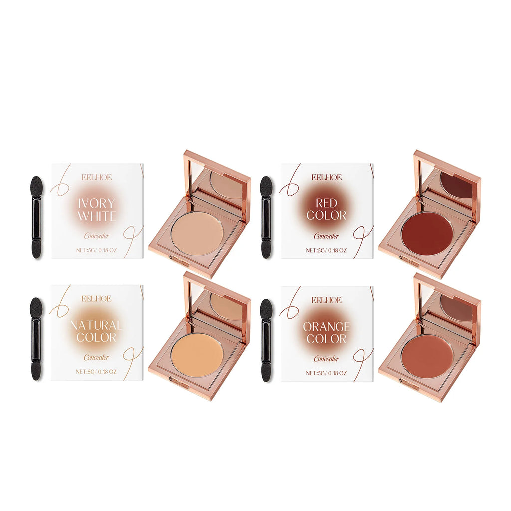 Concealer Lightweight Natural Coverage Of Skin Blemishes Spot Acne Print Cover Dark Circles Long-Lasting Non-Removing Makeup Qme