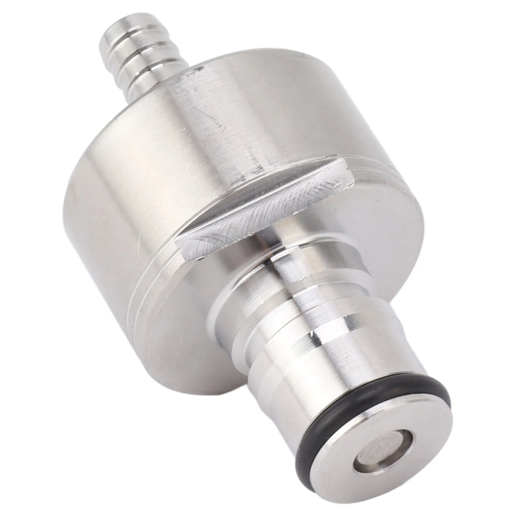 2PCS Stainless Steel Carbonation Cap Forced Carbonation PET Bottle Filling CO2 Coupling Cap for Soda Beer Soda Carbonation Cap Qme