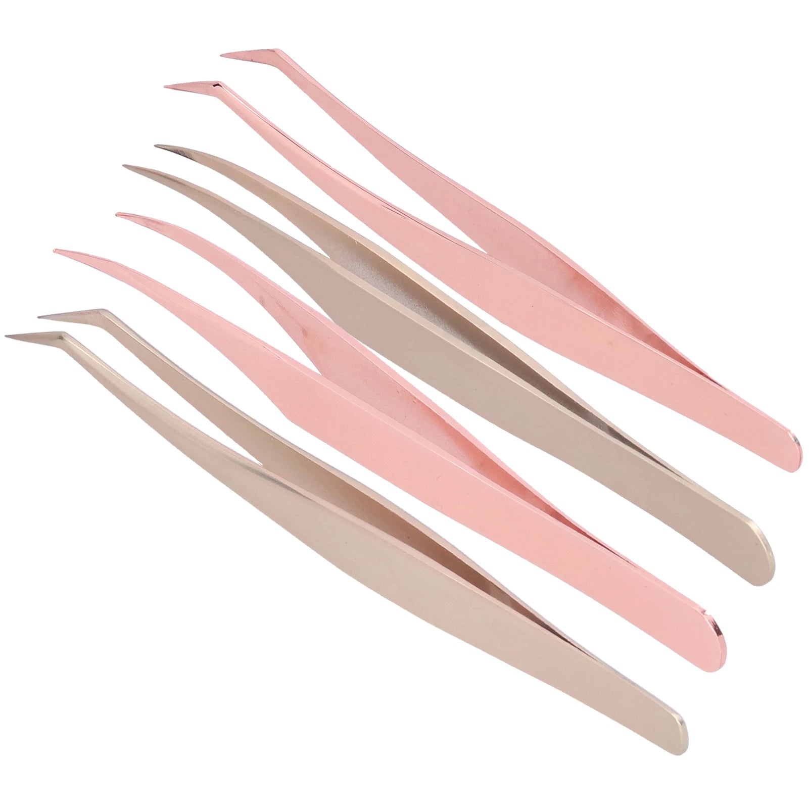 False Eyelashes Grafting Tweezers Fine Tip Stainless Steel Eyelash Extension Tool Tweezers Eyelash Extension Tweezers Qme