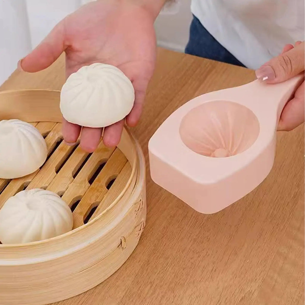 Baozi Mould Steamed Stuffed Bun Making Mold Steamed Stuffed Bun Making Mold Chinese Bao Bun Maker Multifunctional Non-Stick Qme