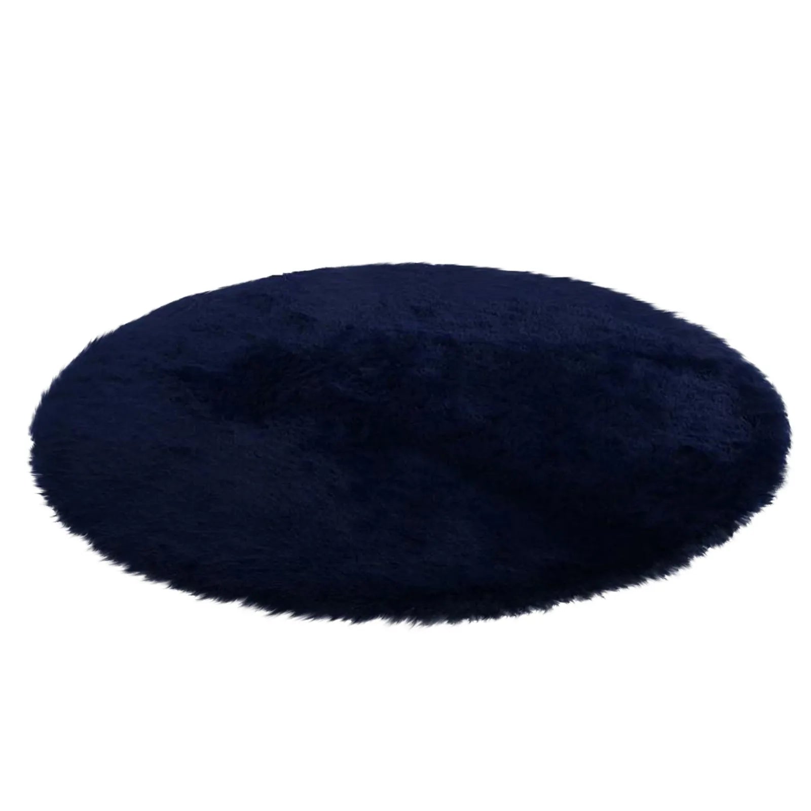 Wool Imitation Sheepskin Rugs Faux Non Slip Bedroom Shaggy Carpet Mats Multi Color Solid Soft Circular Carpets Qme