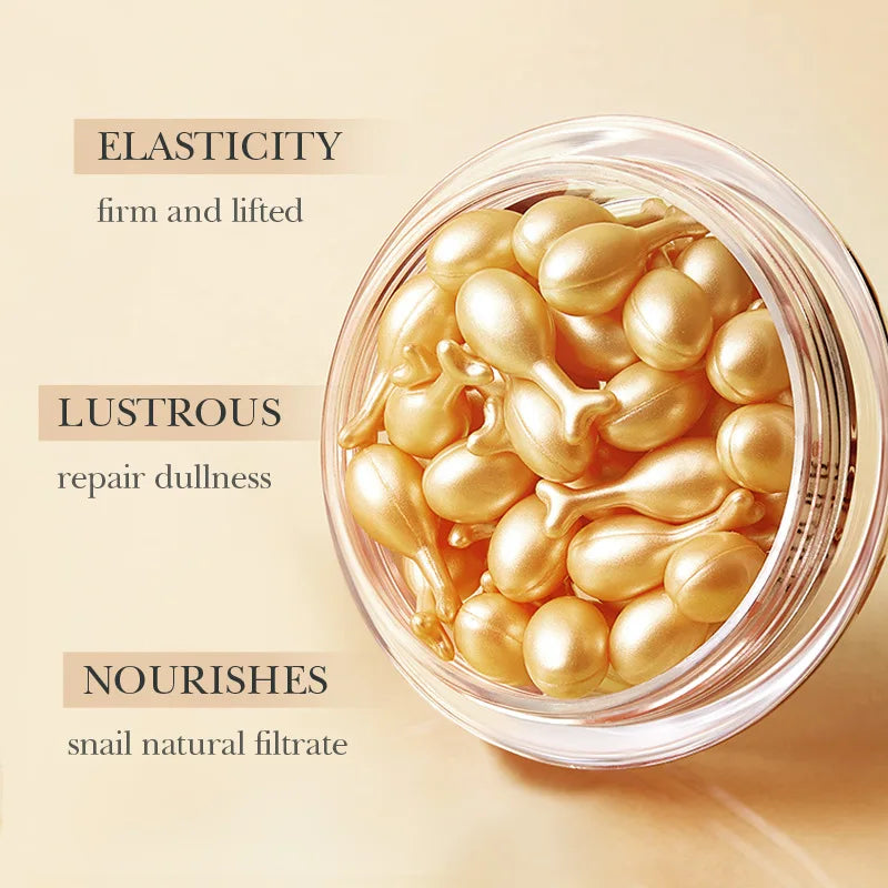 30pcs Capsules Vitamin E Face Essence Lifting Firming Whitening Shrink Pores Faded Wrinkle Aging Freckle Repair Skin Care Serum Qme