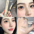 Double Head Matte Pearlescent Eyeliner Pen Highlighter Brightening Shadow Under Eyelid Liner Liquid Contour Lying Silkworm Pen Qme 01 Skin