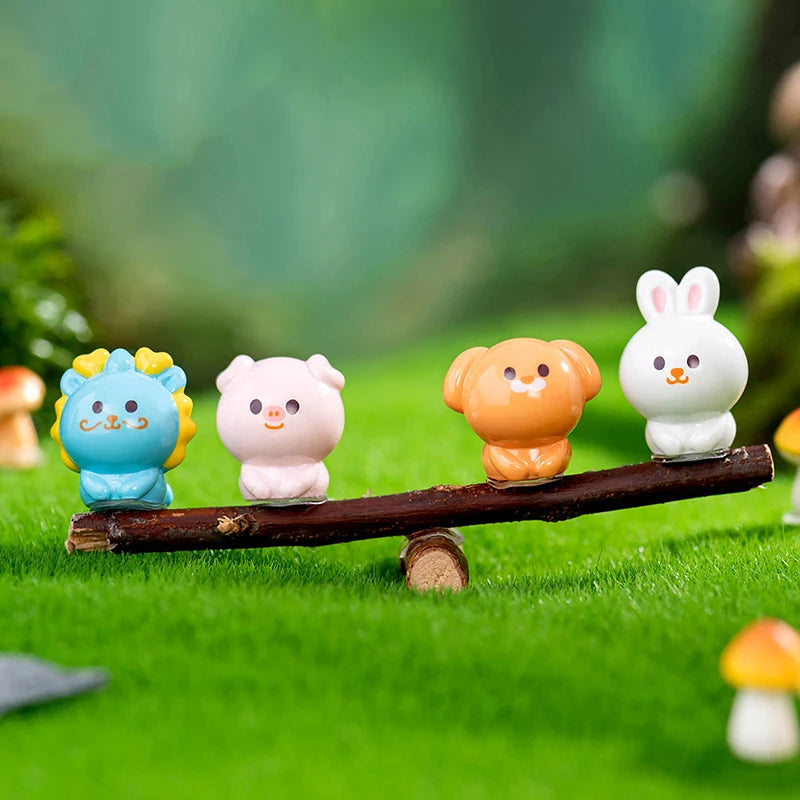 Miniature Desktop Ornaments Garden Decoration Accessories Chinese Qme