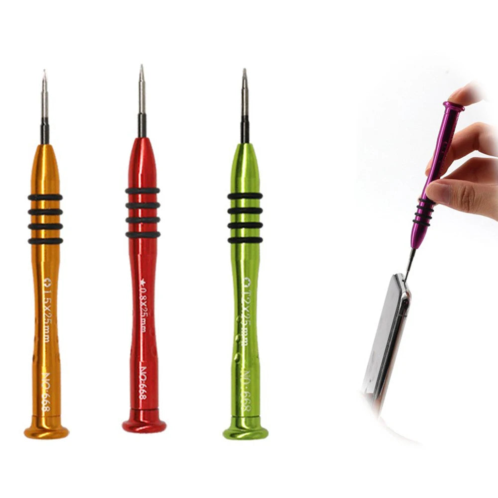 Phone Repair Screwdriver Multifunktion Tool For Phone For Watch Kit Y0.6/Y1.5/Y2.0 Aluminum Alloy High Quality Qme