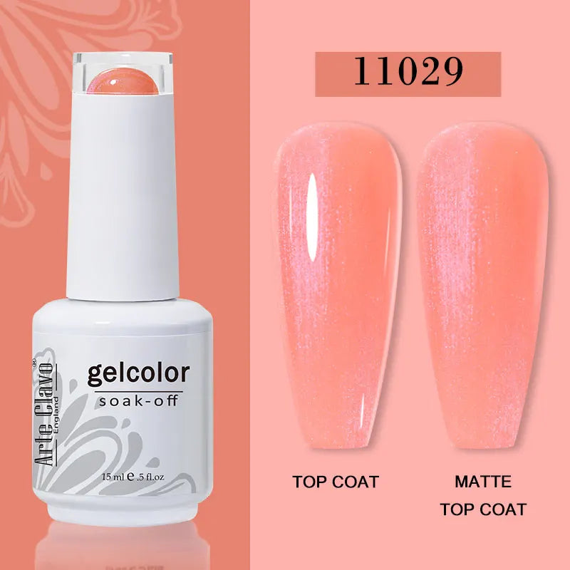 Arte Clavo Jelly Gel Polish Translucent Manicuring UV Nail Semi
