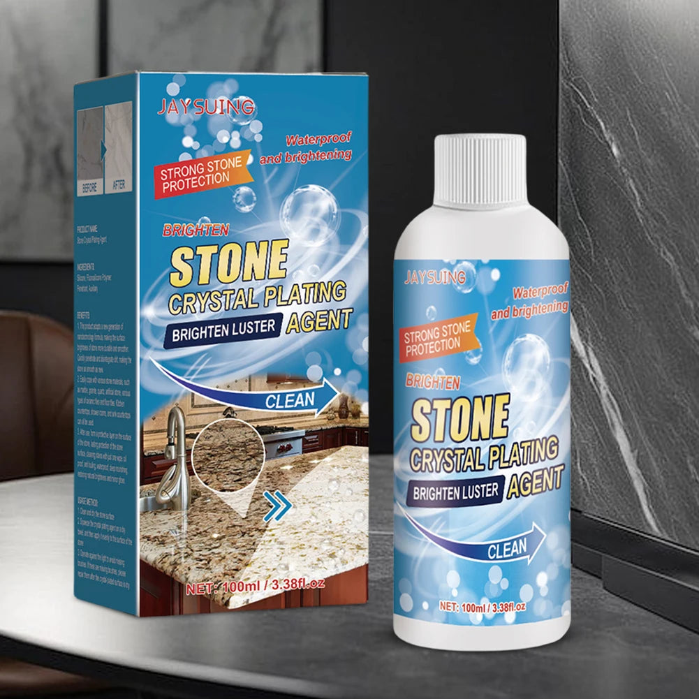 Stone Nano Crystal-Plating Agent Stone Stain Remover Cleaner Marble Crystal Plating Agent Nano Stone Crystal Plating Liquid Qme