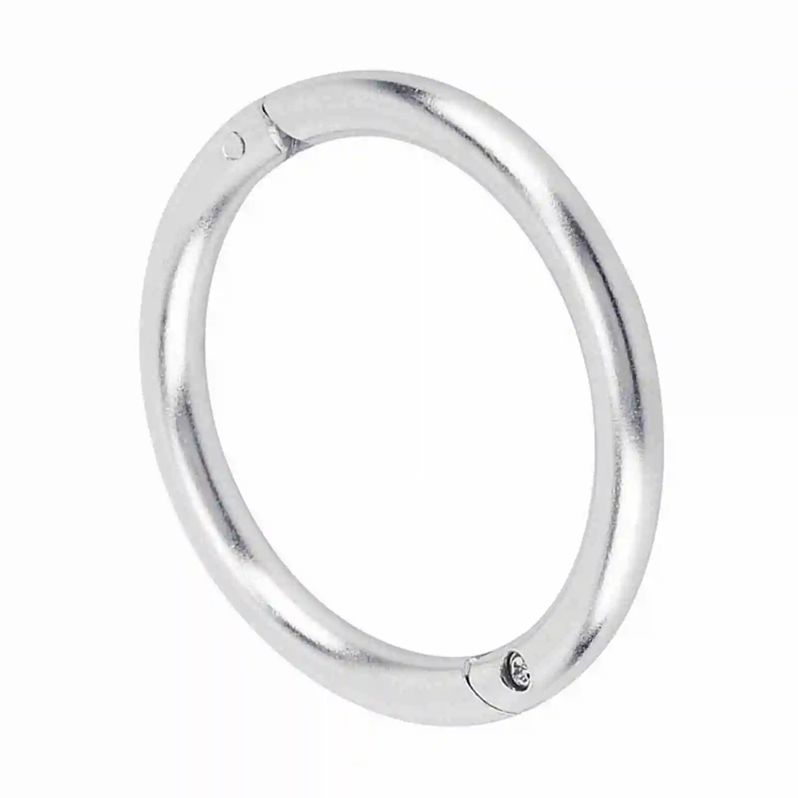Stainless Steel Bull Cattle Nose Ring Durable Livestock Nose Loop Husbandry Tool for Farm Cattle Breeding Qme