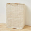 Waterproof Laundry Basket Cotton Linen Dirty Clothes Baskets Laundry Organizer Foldable Sundries Storage Bag Foldabling Hamper Qme F