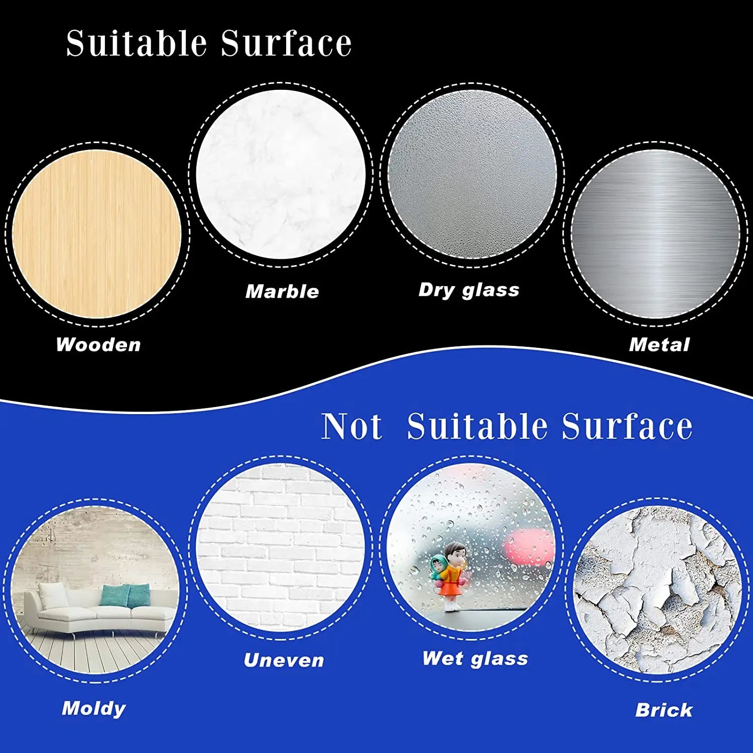 5-100Pcs Square No Trace Mounting Tape Adhesive Heavy Duty Double Sided Tape Super Strong Washable Removable Waterproof Pads Qme