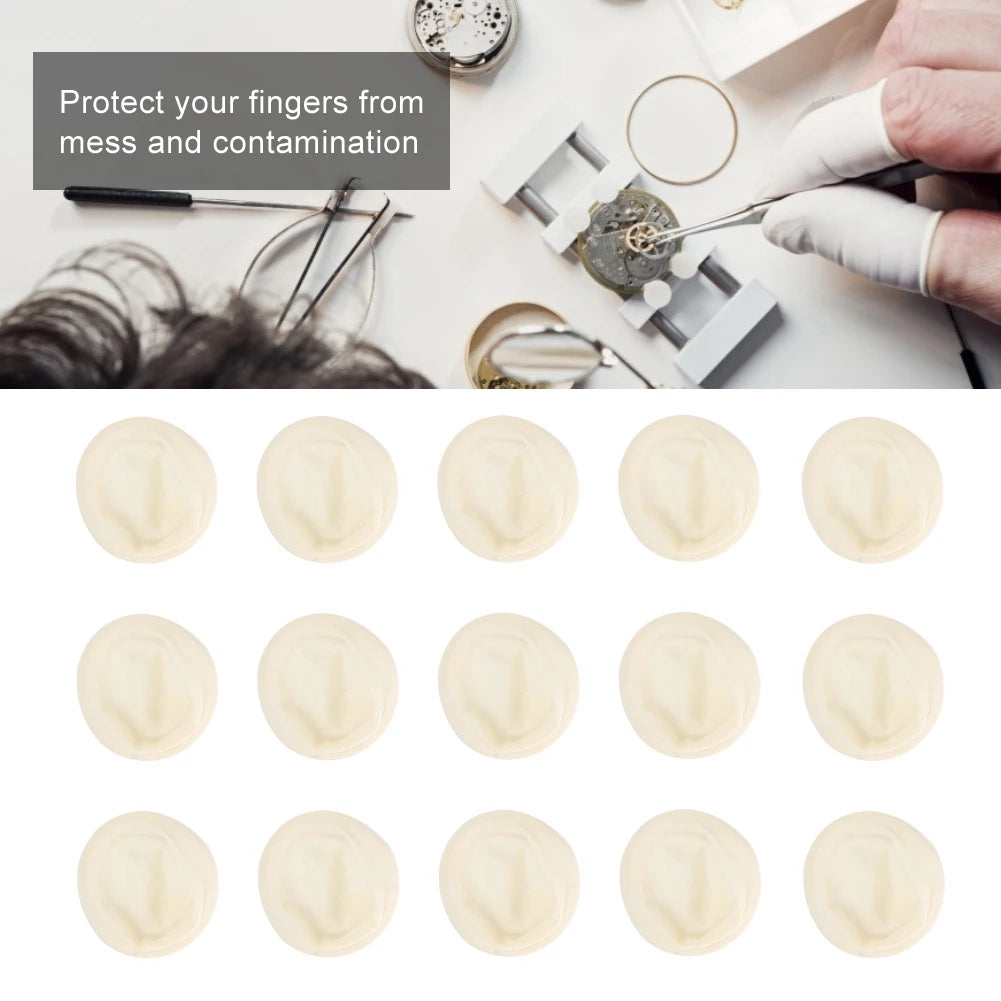 Emulsion Finger Protector Finger Cover Watch Repair Tool Anti static Finger Cot Emulsion Finger Protector Cover Finger Cot Qme