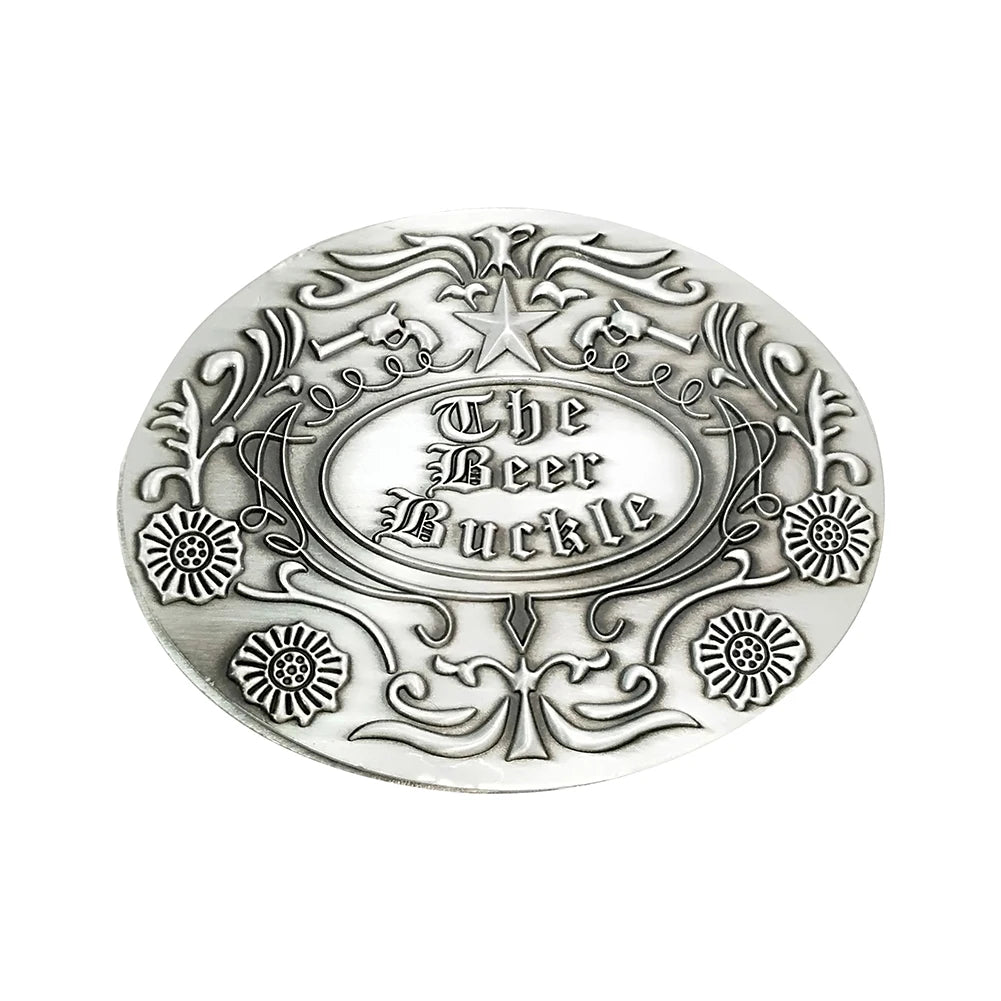 Outdoor Metal Beer Head Belt Funny Bottle Buckle for Camping Can Holder Drinking Portable Bar Metal Beer Head Belt Buckle Qme Classic style