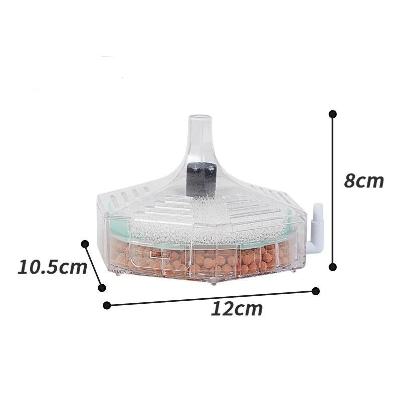 Air-powered Biochemical Filtration Waste Suction Tool Small Fish Qme A3
