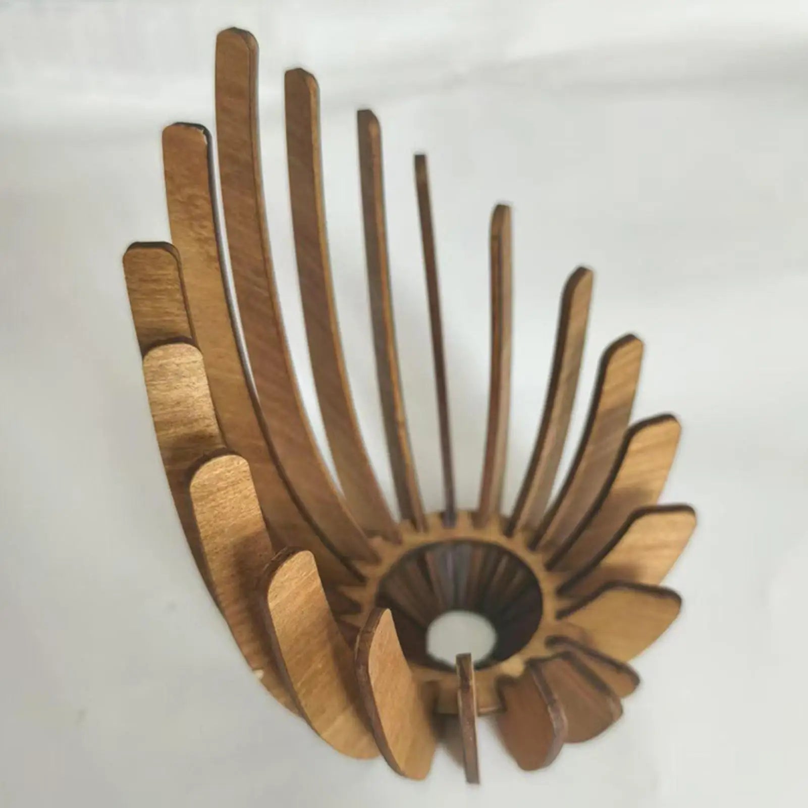 Wooden Candle Holder Creative Candlestick Tea Light Holders Qme