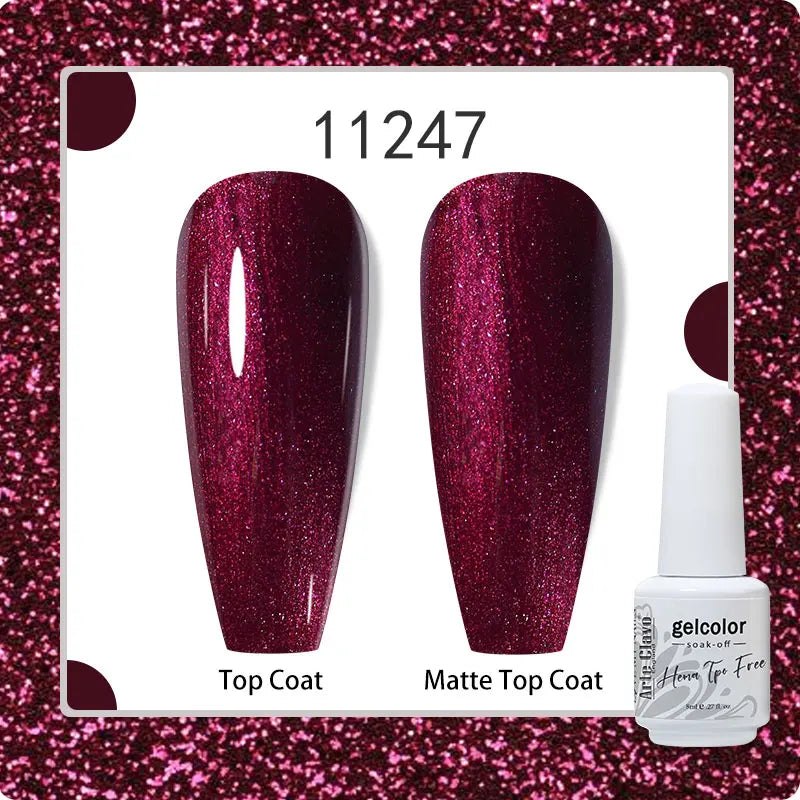 Arte Clavo HEMA TPO White Bottle 180 Colors Series Semi-permanent Gel