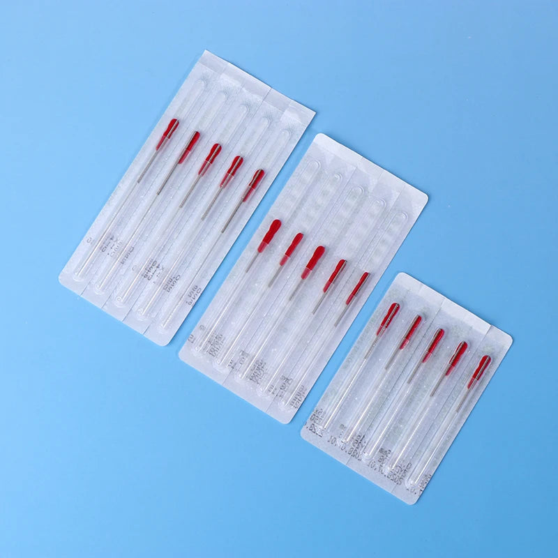 Disposable Acupuncture Needle 1 Guide Tube Stainless Steel Individual Qme