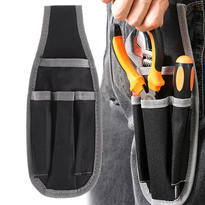 Multifunctional Tool Waist Bag Electrician Pocket Storage Bag Portable Tool Bag Screwdriver Kit Holder Maintenance Tool Pouch. Qme