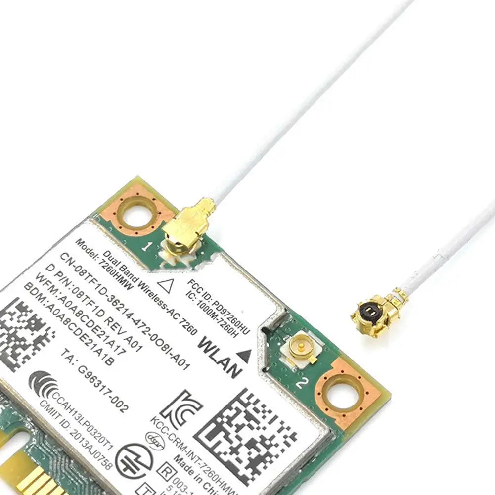 Mini Pcie Wifi Internal Antenna Universal Laptop Wifi Bluetooth Yellow Film Antenna For Wireless Network Card WiFi Router Qme