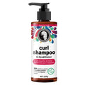 250g Curly Hair Shampoo and Conditioner - Ultra Gentle, Moisturizing Formula, Suitable for Voluminous, Light, and Natural Hair, Promotes Vitality, Contains Glycerin, Unisex, for Normal Hair Types Qme One Bottle