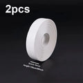 2 Roll PVC Sealing Tape For Bathroom Kitchen Caulk Strip Tape Self Adhesive Waterproof Wall Stickers Mold Proof Sealing Tapes Qme 2Rolls 150cm