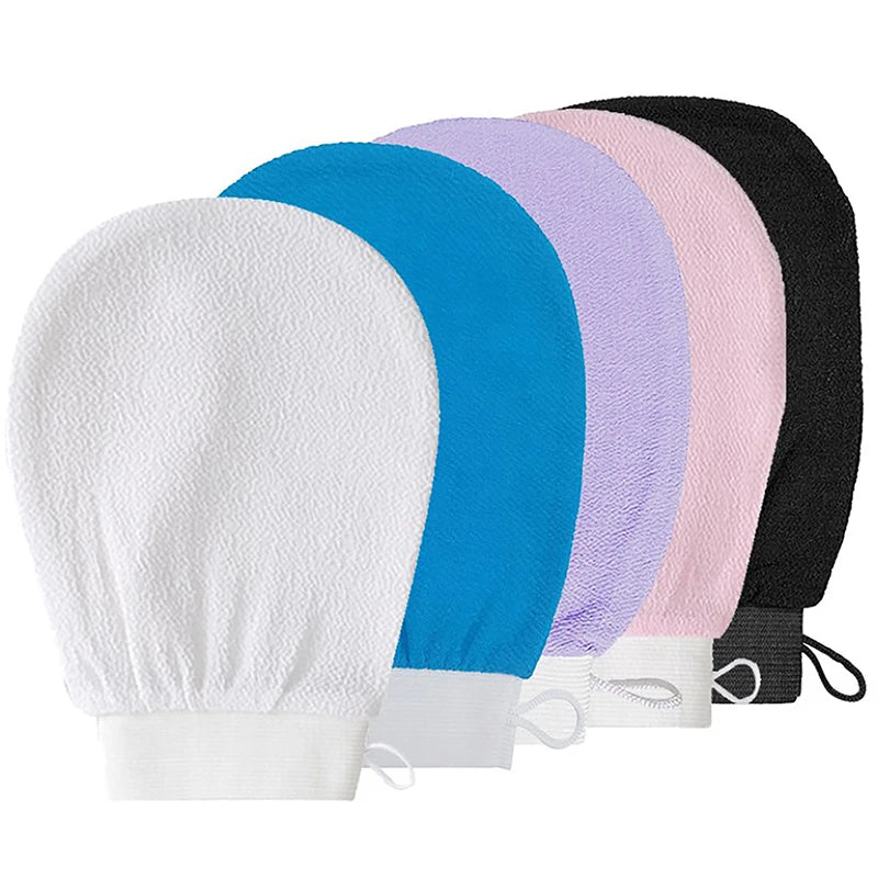 Moroccan Shower Exfoliating Glove Hammam Bath Body Cleaning Scrub Qme