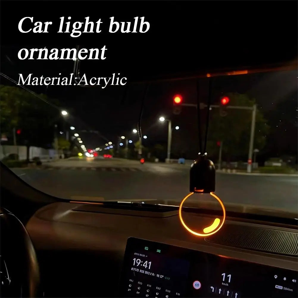 Car Rearview Mirror Pendant Decor Hanging Ornament Interior Ambient Qme