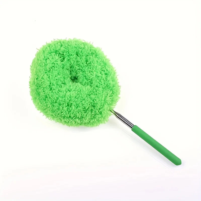 Reusable Microfiber Ceiling Fan Duster Home RVs Effortless Cleaning Qme green