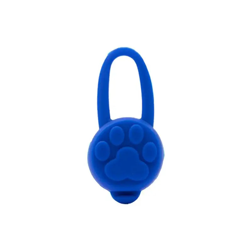 Silicone Pet Cat Dog Night LED Flashlight Luminous Pendant Prevent Qme A3