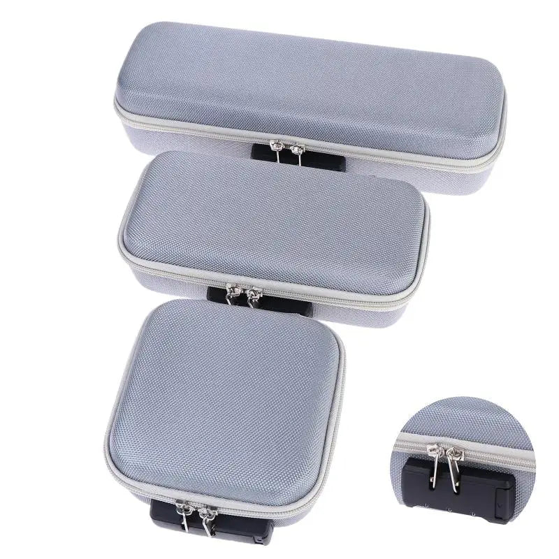 Space Saving Digital Lock Storage Bag Anti-theft Multiuse Lockable Qme