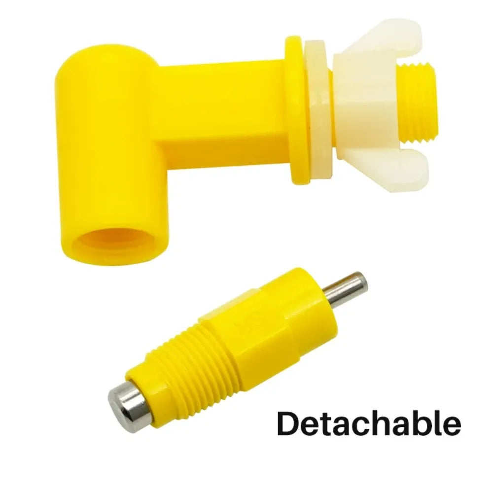 2/4/6pcs Automatic Chicken Waterer Needle Type Water Nozzle Leak-Proof Bird Feeder Poultry Waterer Farm Chicken Supplies Qme