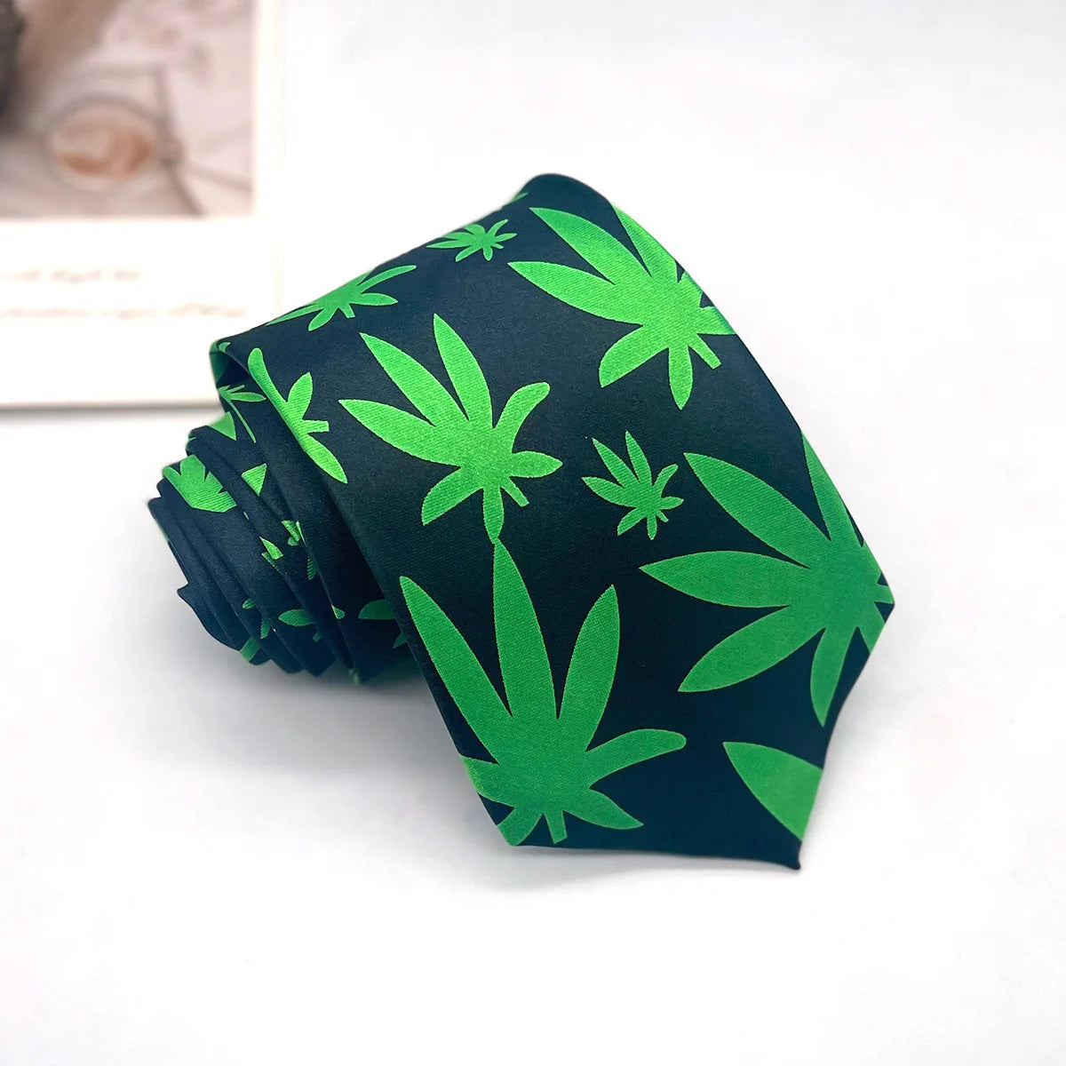Men's Ties Geometric Designs Flower Leave Men Neckties Jacquard Qme