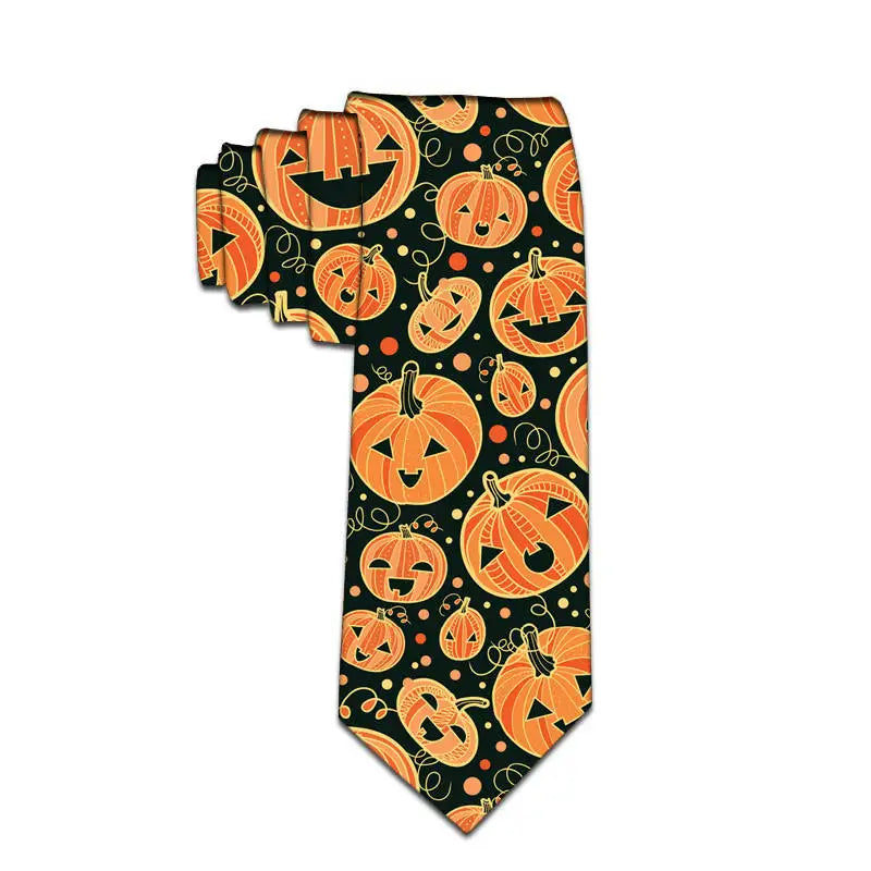 Fashion Animal Print Male Necktie Cartoon Duck Slim Polyester Tie Qme style1