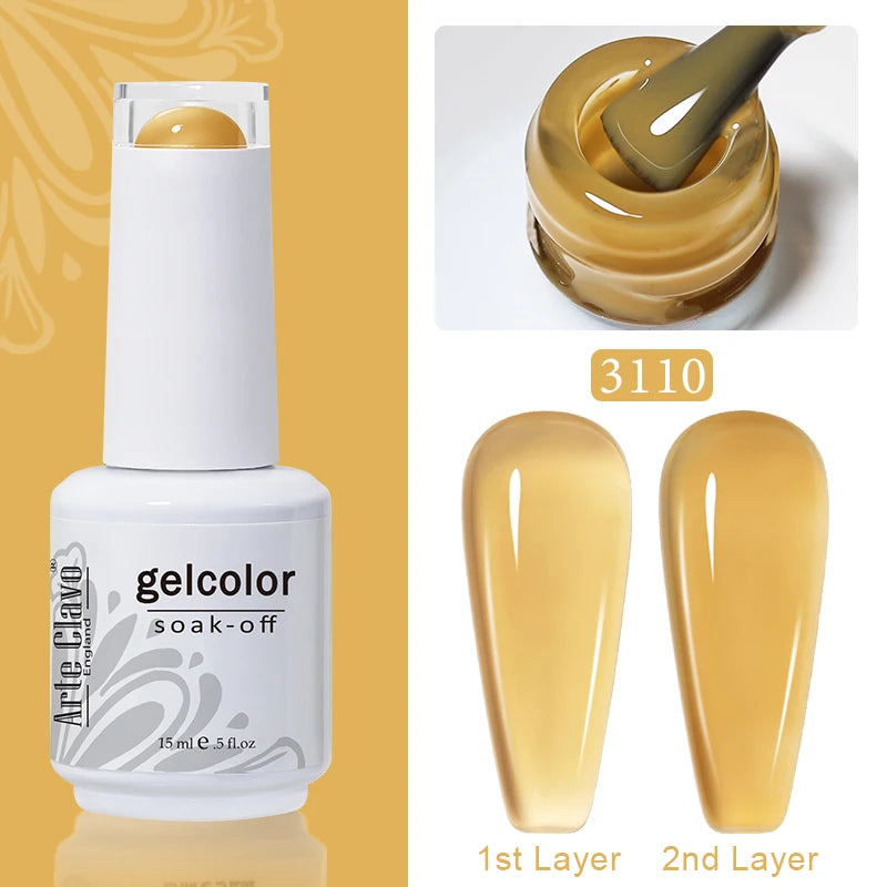 Arte Clavo Gel Polish Nail Supplies Professionals Art Semi Permanent