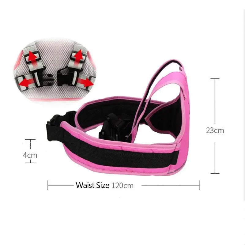 Children's Seat Belt Electric Car Cycling Strap Motorcycle Protection Straps Anti-fall Protection Belt Adjustable Bandage Qme
