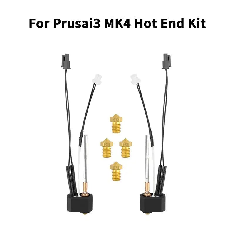 Ultimate Hardened Steel Nozzle End Extruder Prusa I3 MK4 Premium 3D Qme