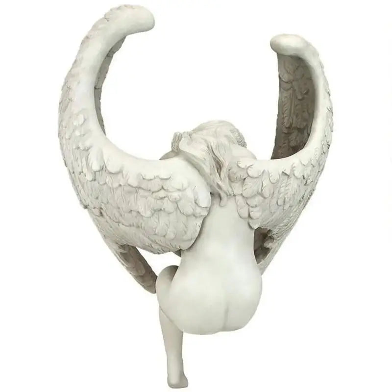 Creative Sculpture Decoration Redemption Angel Statue Jewelry Qme