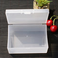 Dust-proof Jewelry Storage Box Transparent Plastic Square Semi Qme Default Title
